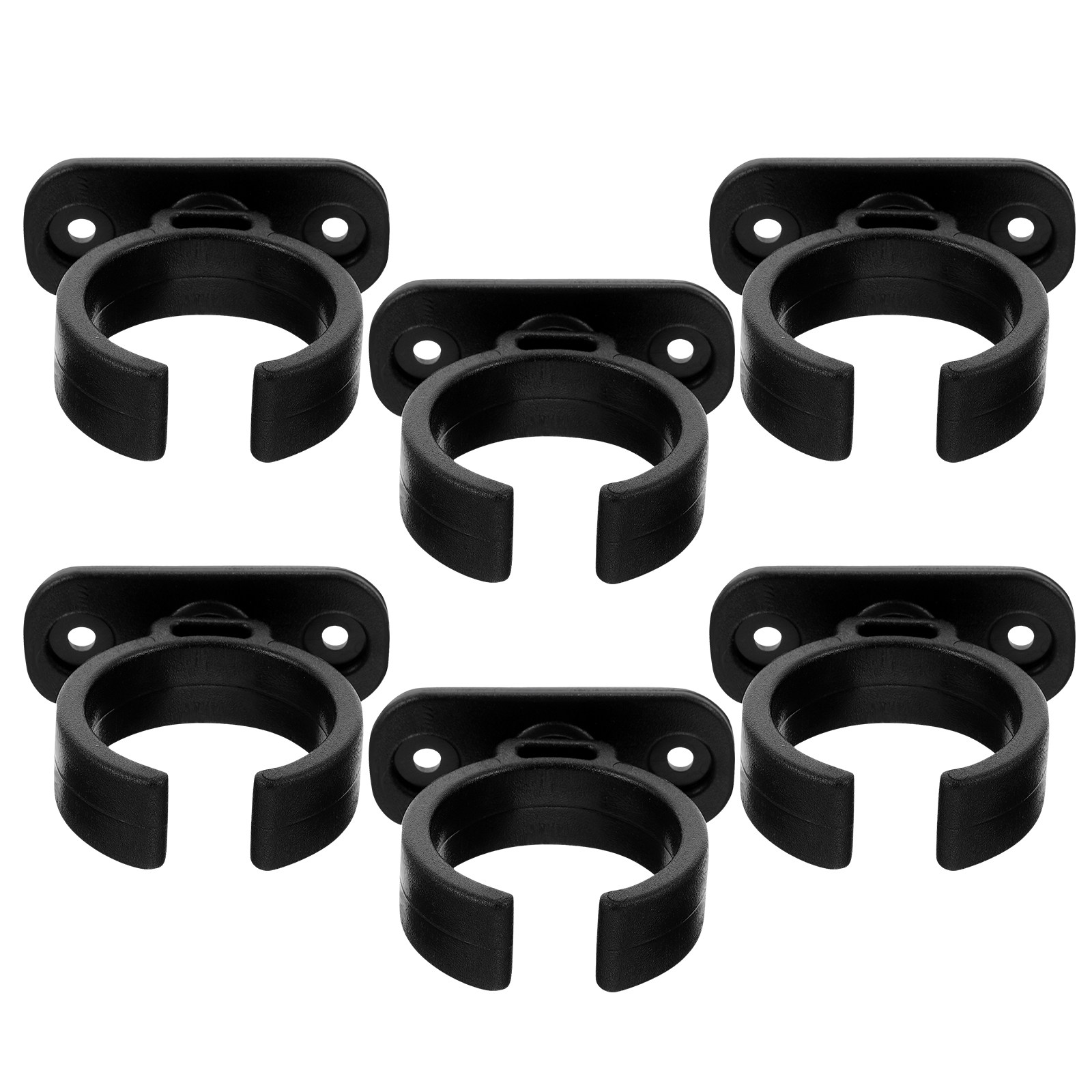 Desk Setup With Mic - 6Pcs Microphone Clamp Plastic Desktop Holder