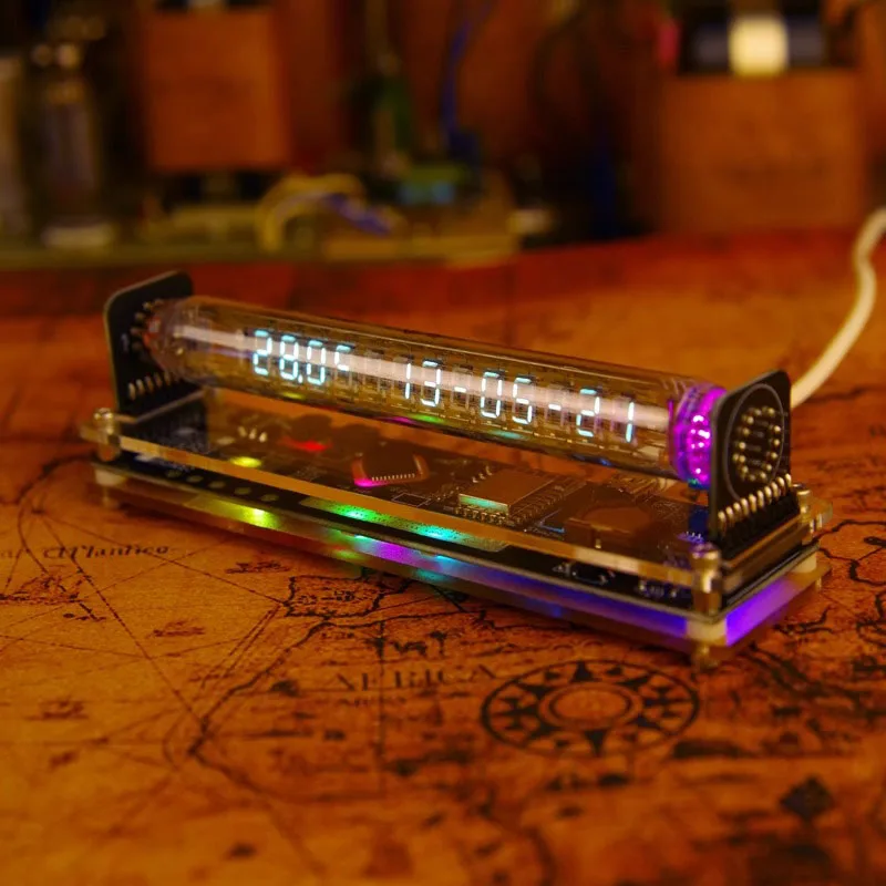 Desk Setup Youtube - Home Decor Digital Watch Glow Fluorescent