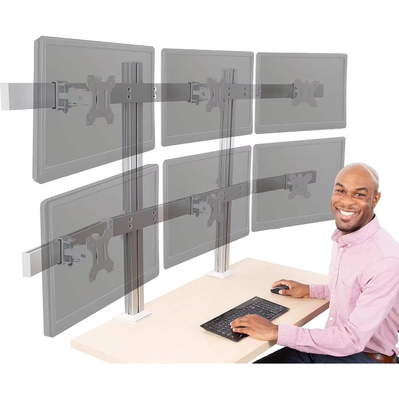 Desk Setup Monitor Arm - Popular 6 Monitor Mount Desk Setup