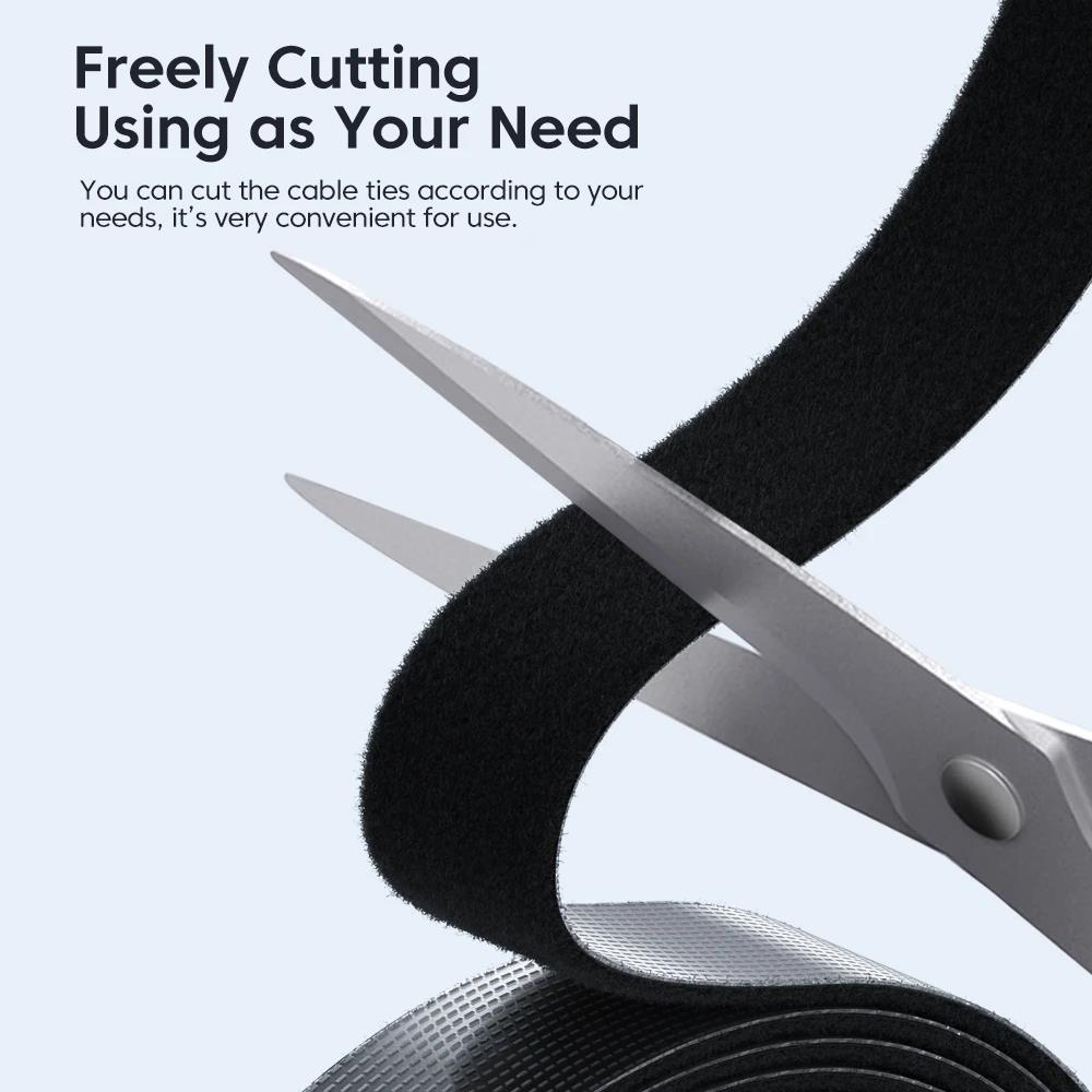 Adjustable Hook Loop Cable Bin - Cable Velcro Strap avis et prix