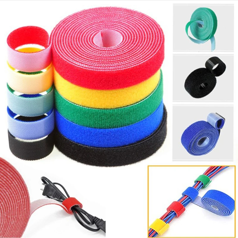 1/2/3pcs Reusable 5M Cable Org - Cable Velcro Strap avis et prix