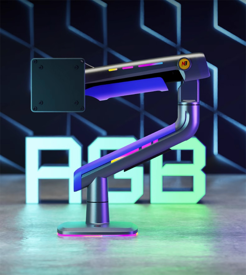 NB G60 E5 F5 Gaming Monitor Ar - Desk Setup Monitor Arm avis et prix