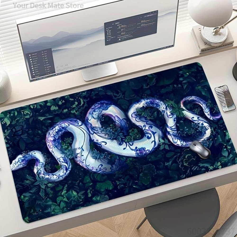Jungle White Snake alfombrilla - Jungle Desk Setup avis et prix