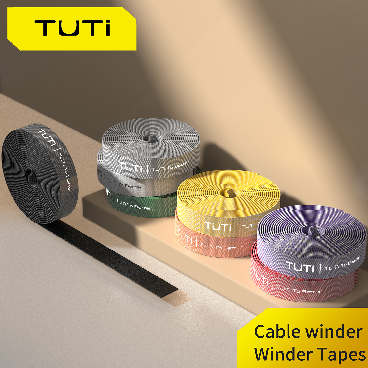 TUTI 0.78 Inch Width Nylon Str - Cable Velcro Strap avis et prix