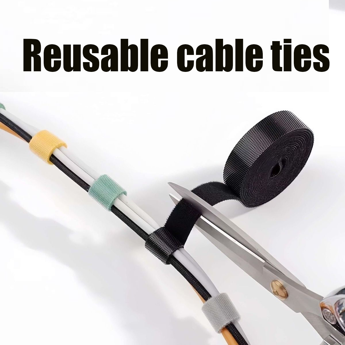 TUTI 0.78 Inch Width Nylon Str - Cable Velcro Strap avis et prix