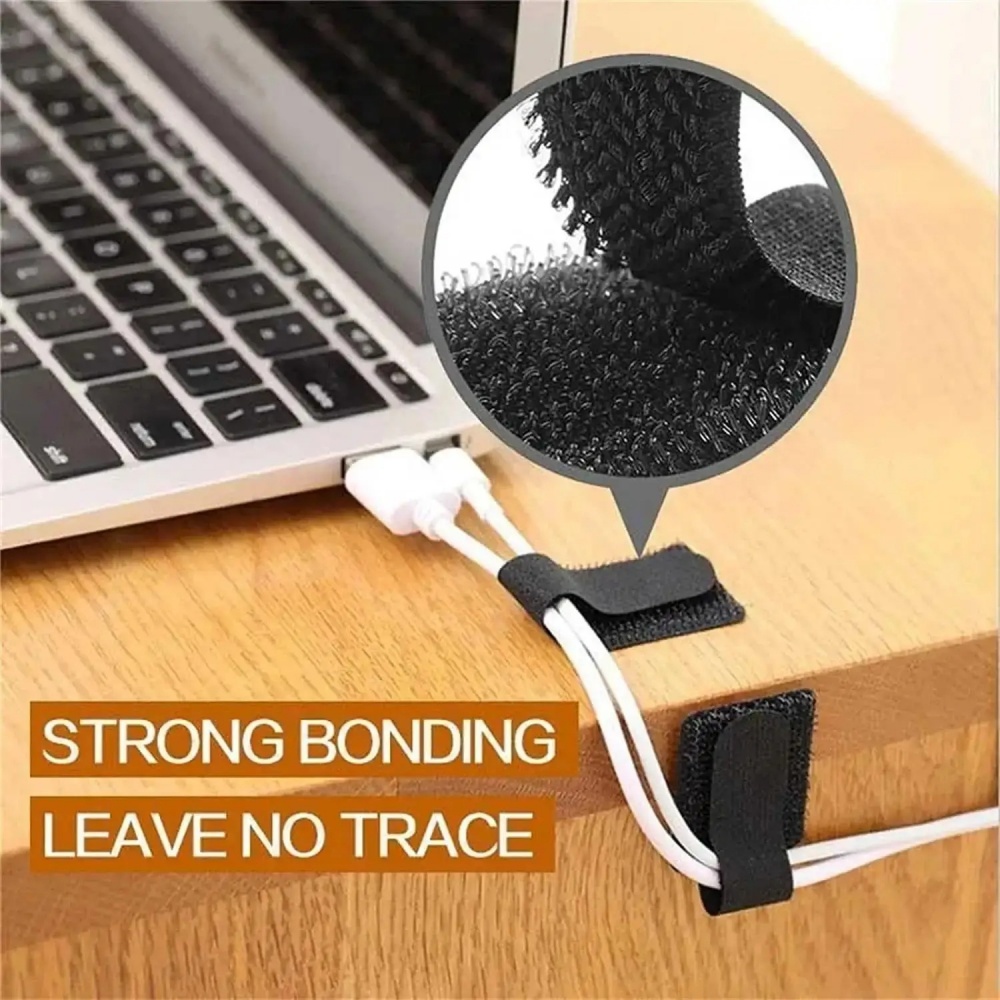 Self Adhesive Reusable Cable T - Cable Velcro Strap avis et prix