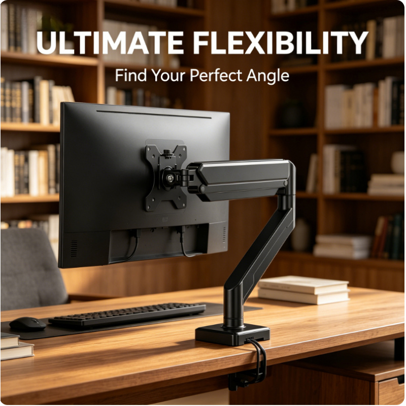 Single Monitor Mount 14-32 Inc - Desk Setup Monitor Arm avis et prix