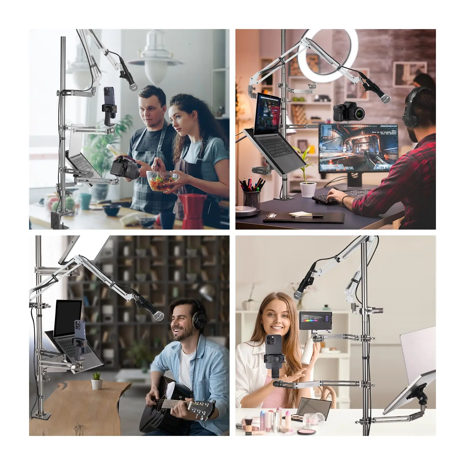NEEWER Multi Camera Podcast Se - Desk Setup With Mic avis et prix