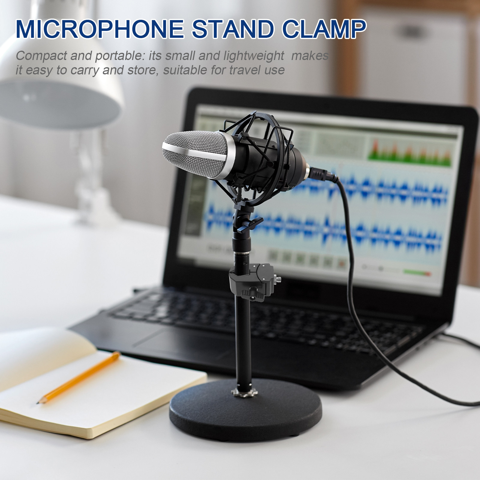 Heavy Duty Microphone Stand Cl - Desk Setup With Mic avis et prix