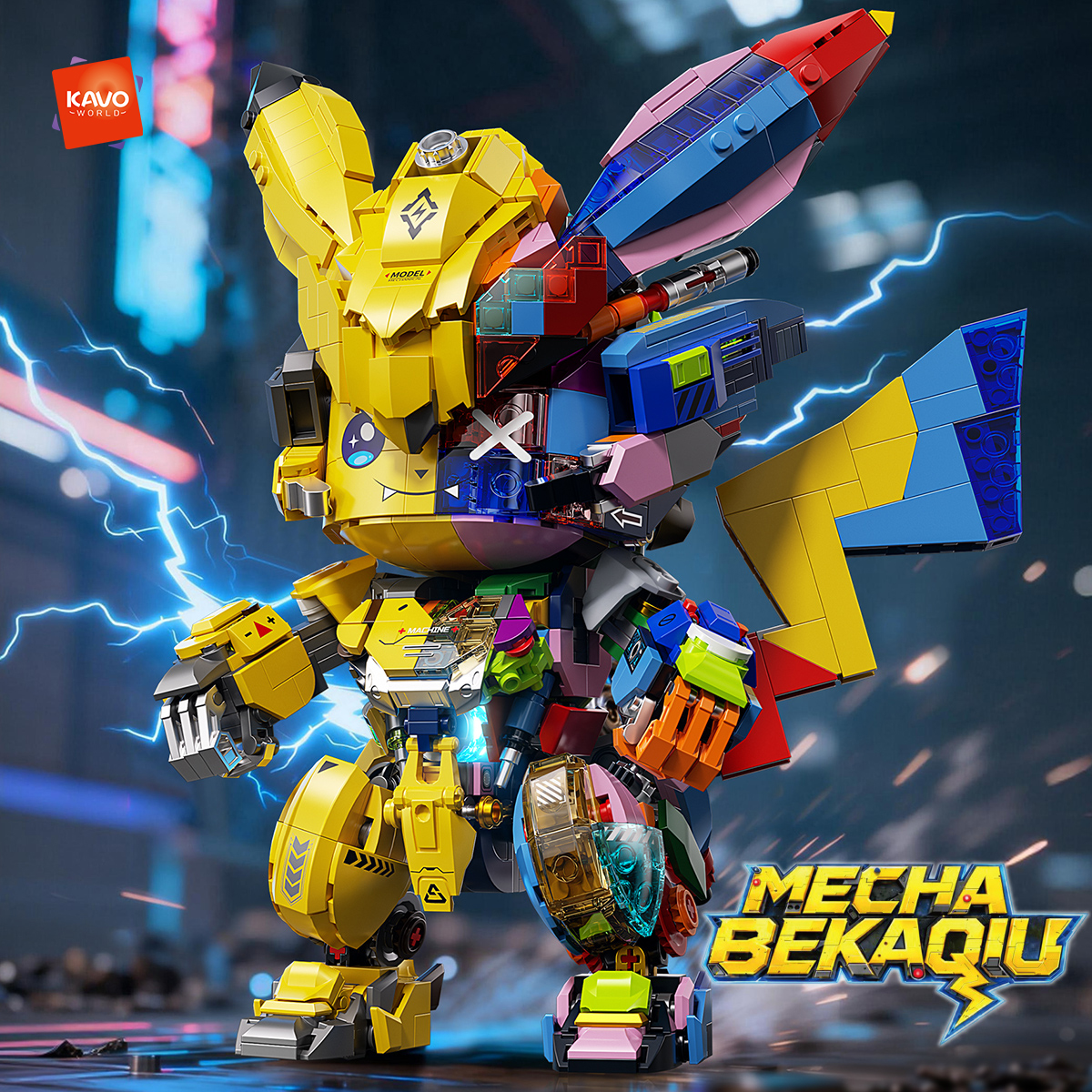 KAVOWORLD 1505 PCS DIY Mecha A - Desk Setup Build avis et prix