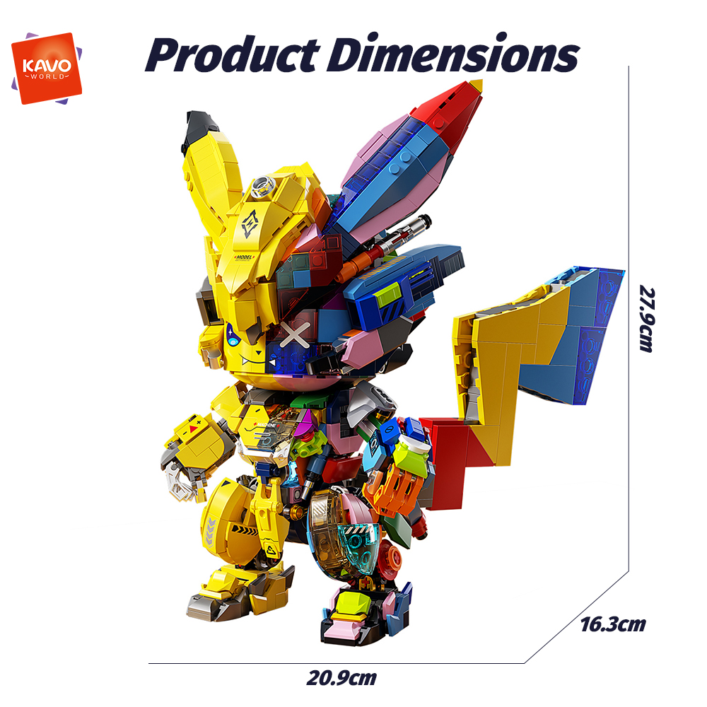 KAVOWORLD 1505 PCS DIY Mecha A - Desk Setup Build avis et prix