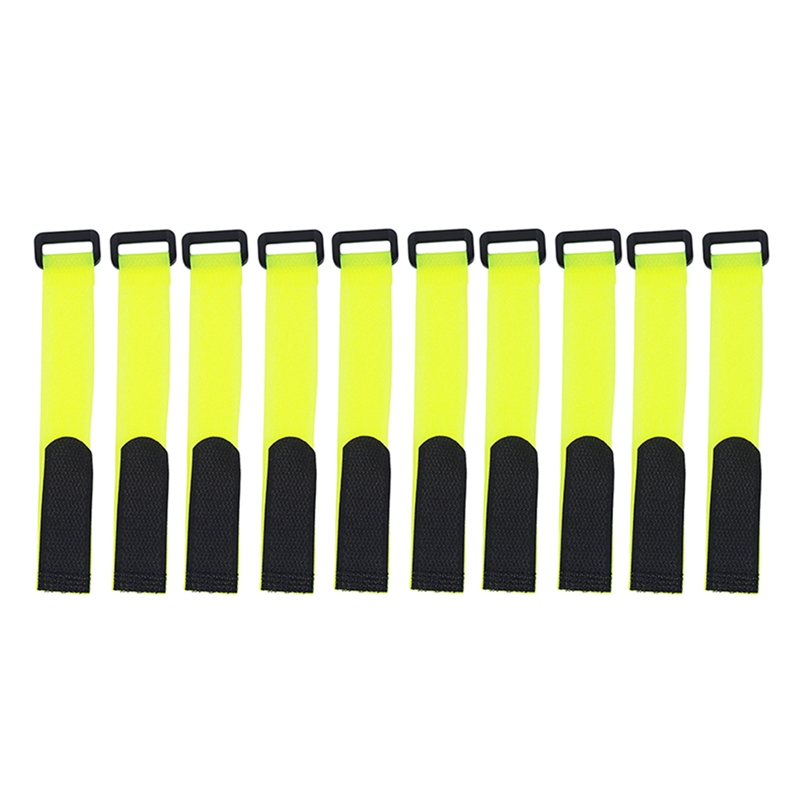 10pcs/set Velcro Tie Reusable  - Cable Velcro Strap avis et prix