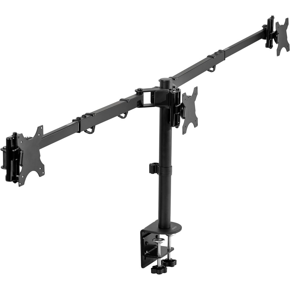 Triple Monitor Desk Mount, Adj - Desk Setup Monitor Arm avis et prix