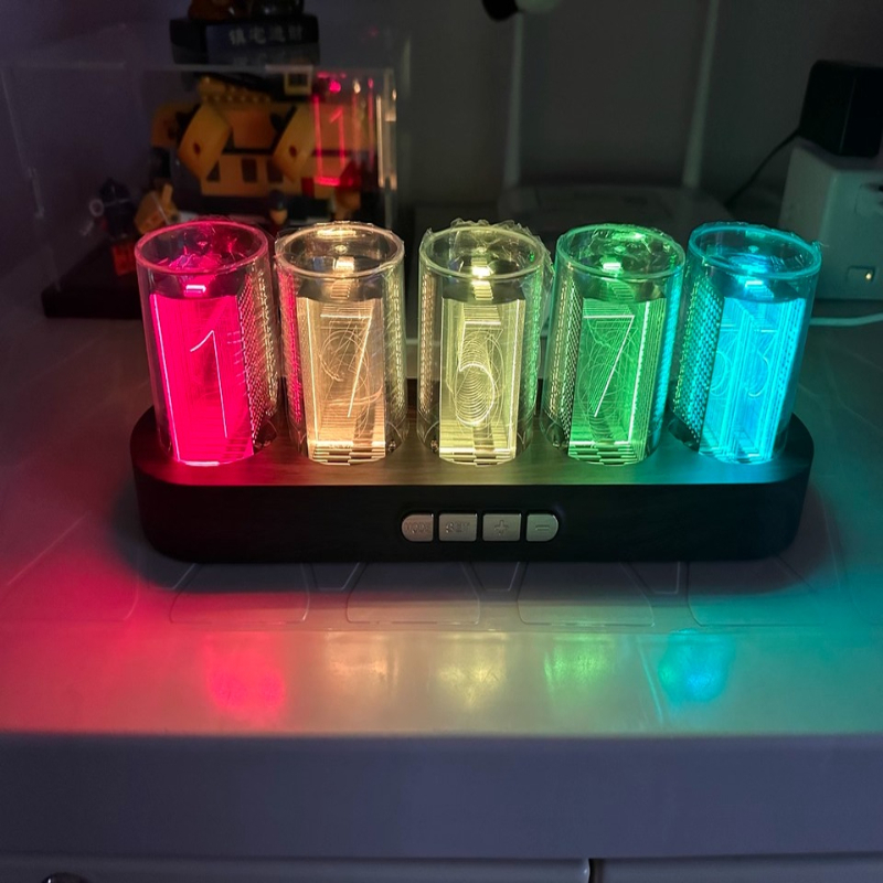 LED Nixie Tube Clock RGB Gamin - Desk Setup Youtube avis et prix