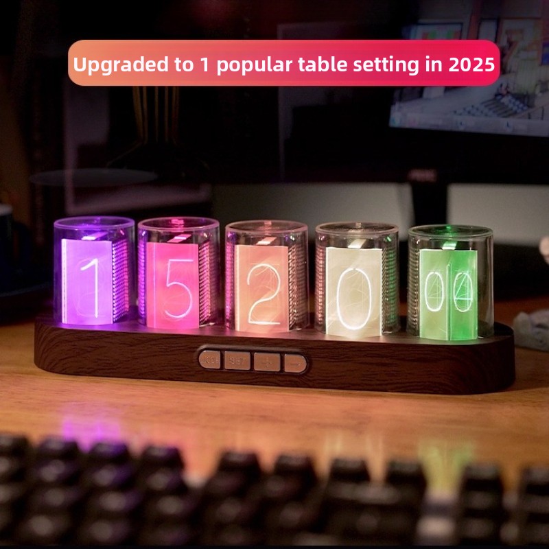 LED Nixie Tube Clock RGB Gamin - Desk Setup Youtube avis et prix