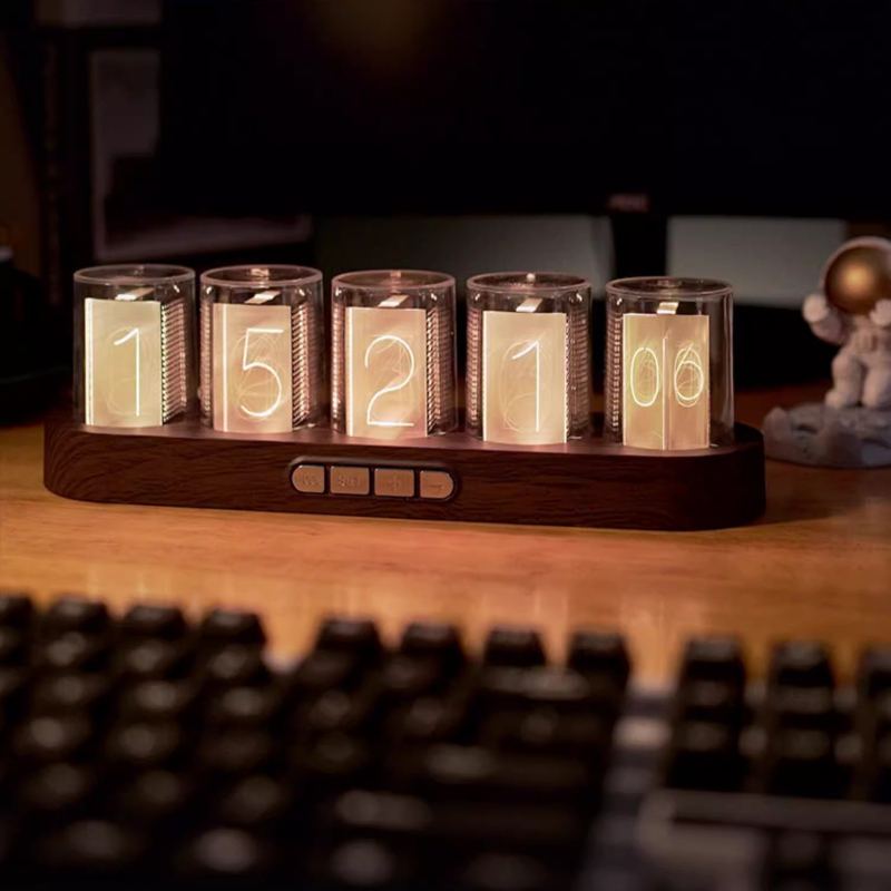 LED Nixie Tube Clock RGB Gamin - Desk Setup Youtube avis et prix