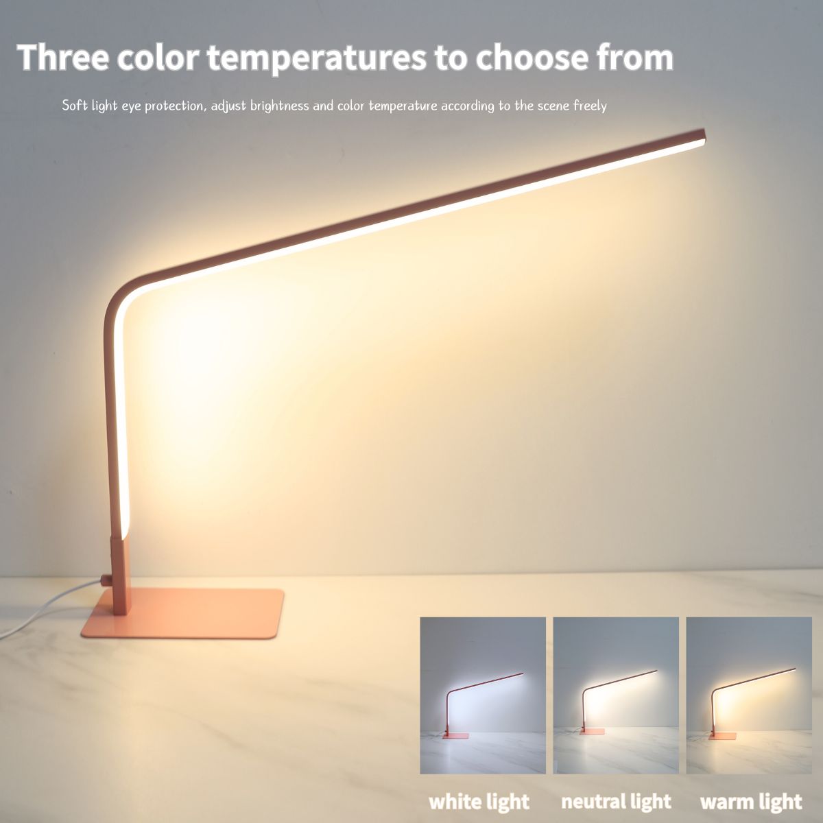 Modern minimalist line LED eye - Desk Setup Minimalist avis et prix
