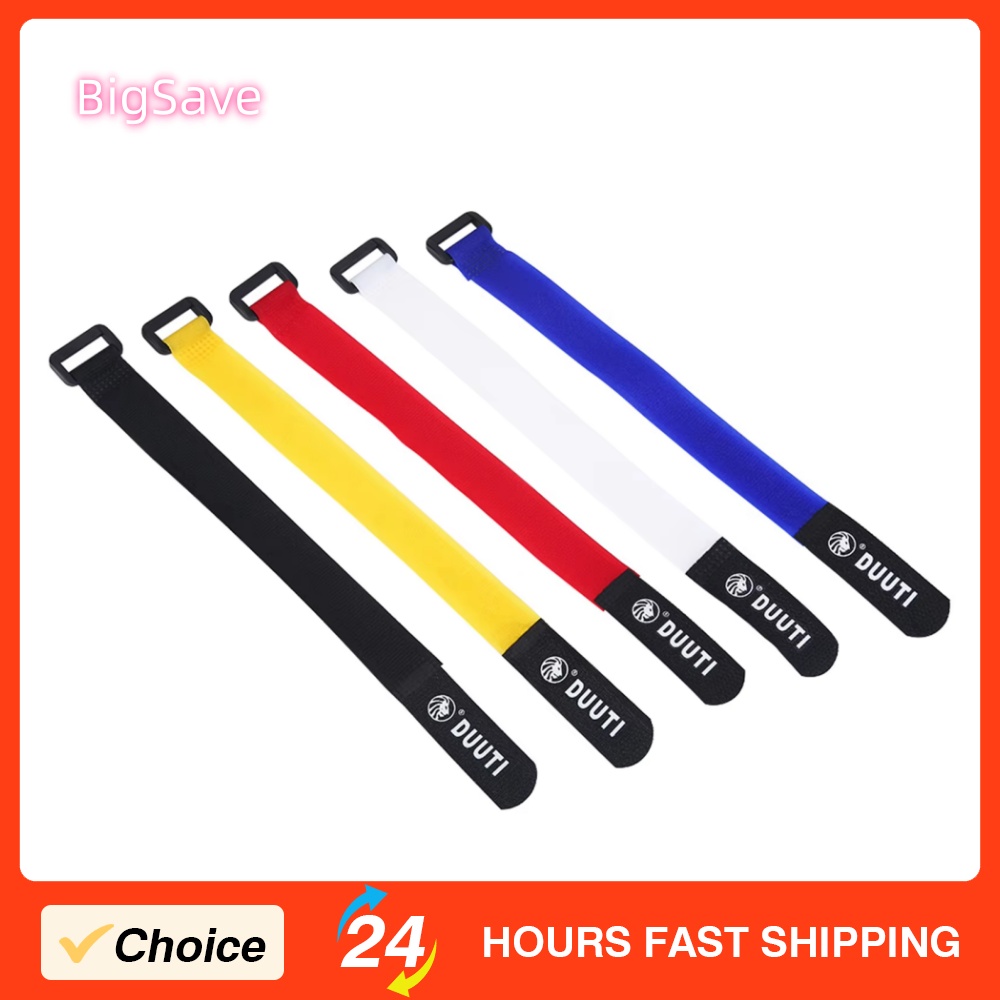 DUUTI 25cm Bicycle Straps Spor - Cable Velcro Strap avis et prix