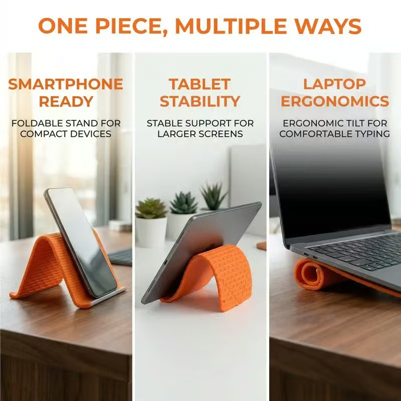 20CM Silicone Phone Stand, Tik - Desk Setup Tablet avis et prix