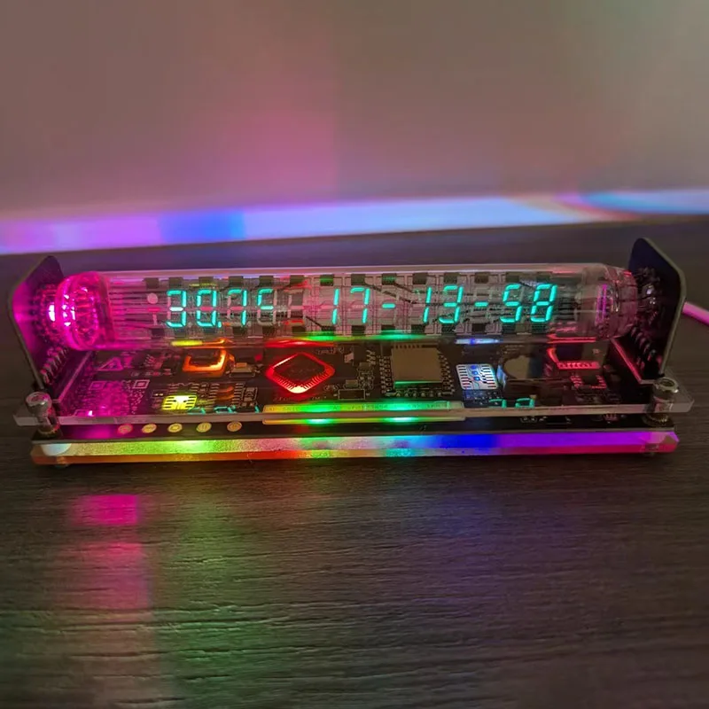 Home Decor Digital Watch Glow  - Desk Setup Youtube avis et prix
