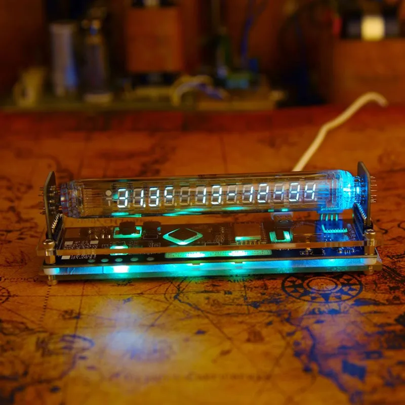 Home Decor Digital Watch Glow  - Desk Setup Youtube avis et prix