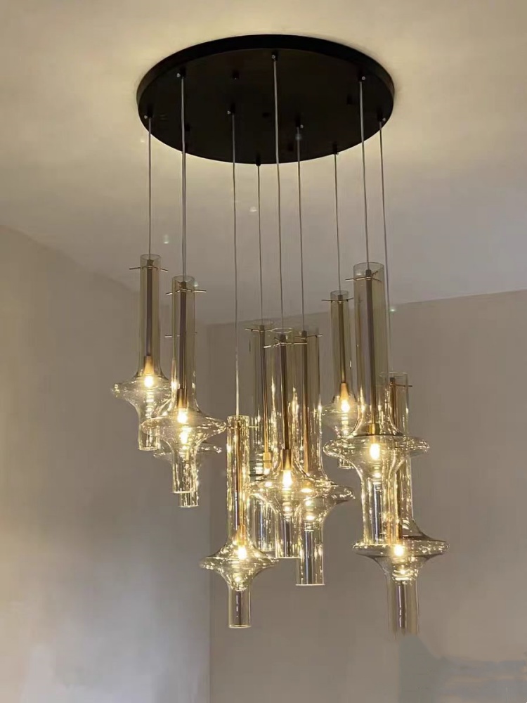 Nordic Glass Tube Pendant Ligh - Desk Setup Minimalist avis et prix