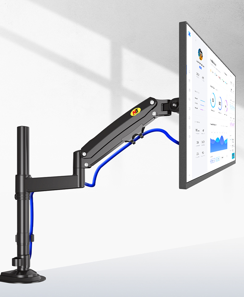 NEW NB H100 Gas Spring 17'-30' - Desk Setup Monitor Arm avis et prix