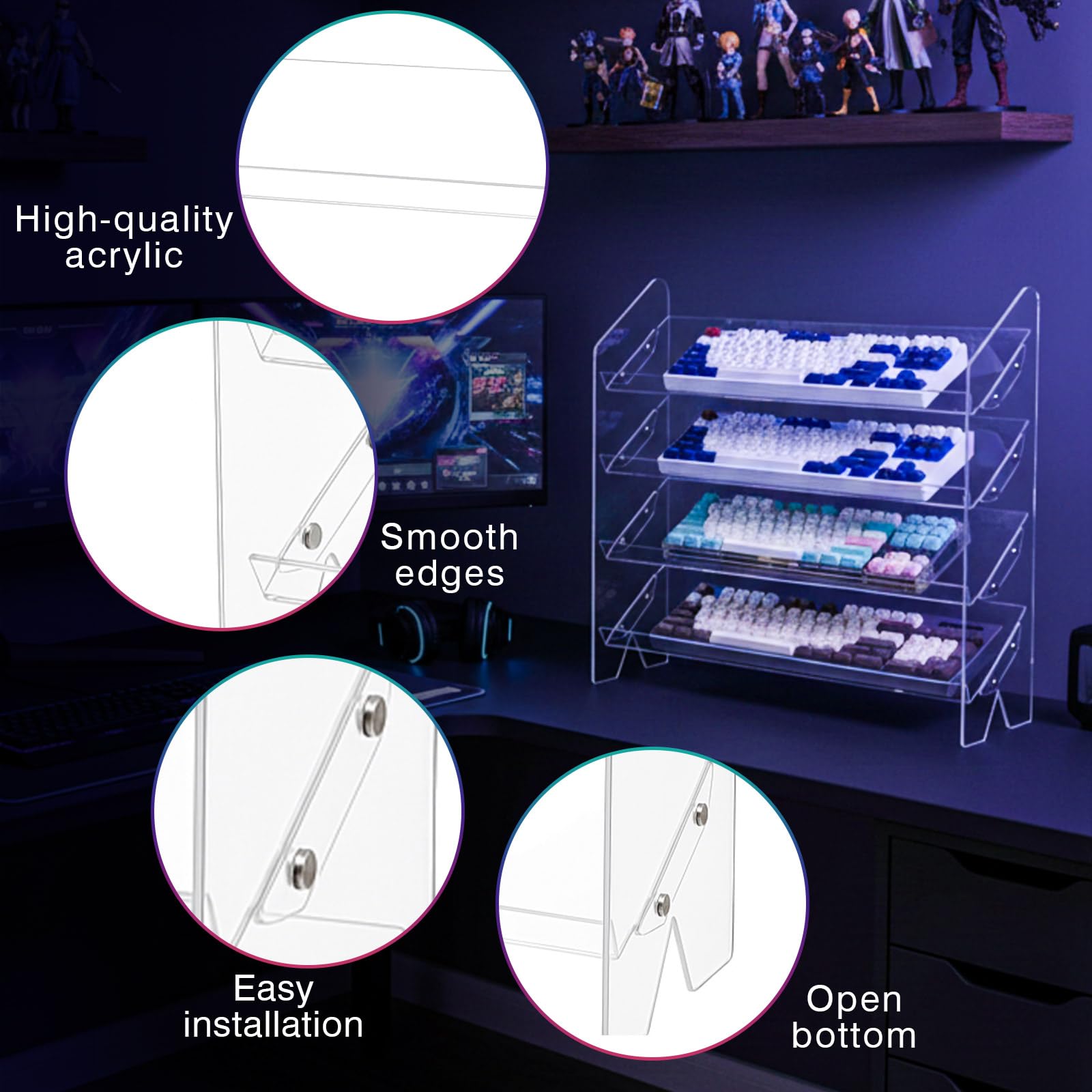 Showcase Computer Tablet Stora - Desk Setup Tablet avis et prix