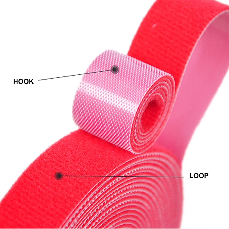 5M DIY Reusable Nylon Cable Ti - Cable Velcro Strap avis et prix