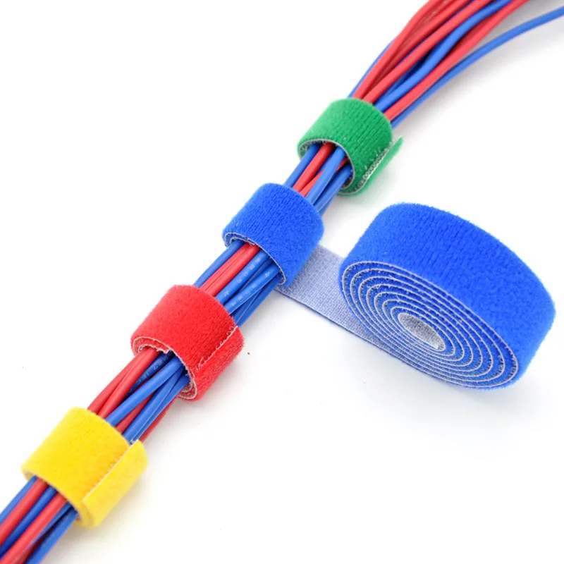 5M DIY Reusable Nylon Cable Ti - Cable Velcro Strap avis et prix