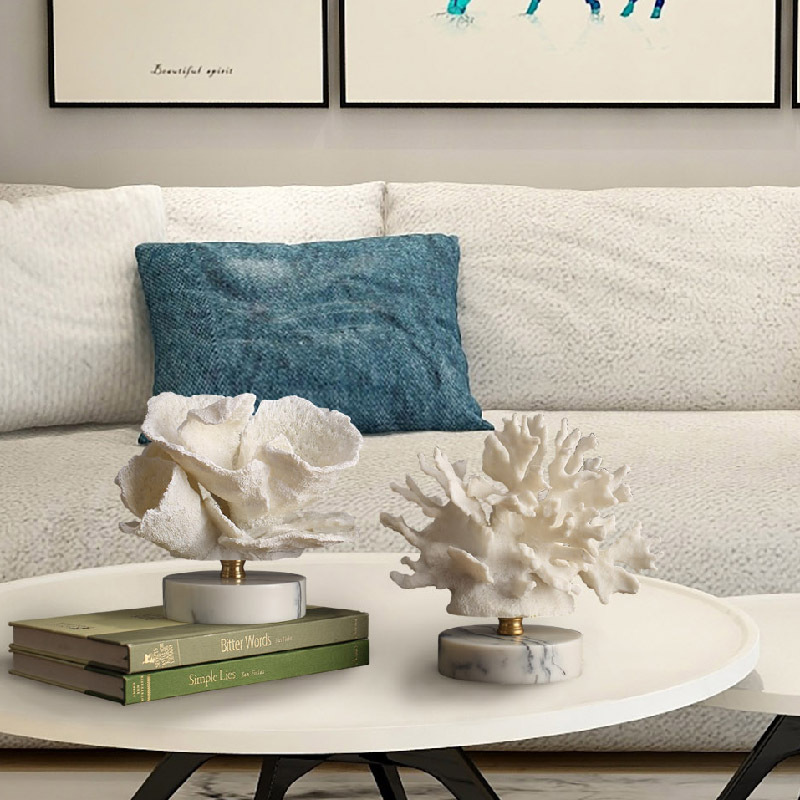 Nordic Style Simulated Coral R - Desk Setup Minimalist avis et prix