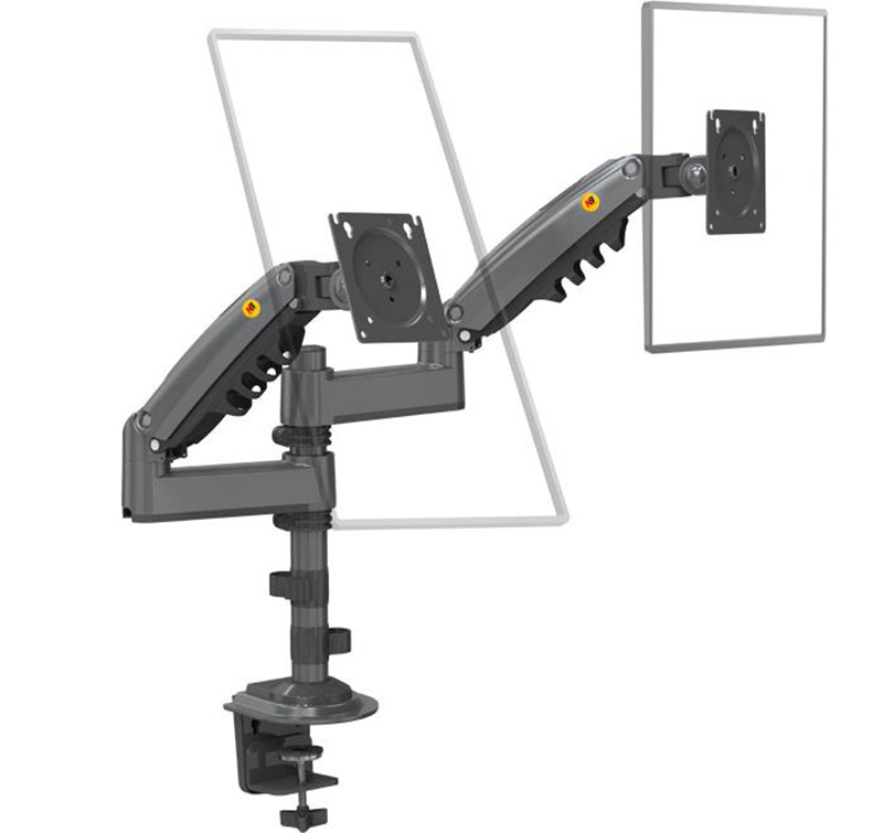 NB H180 Double monitor desk Ho - Desk Setup Monitor Arm avis et prix