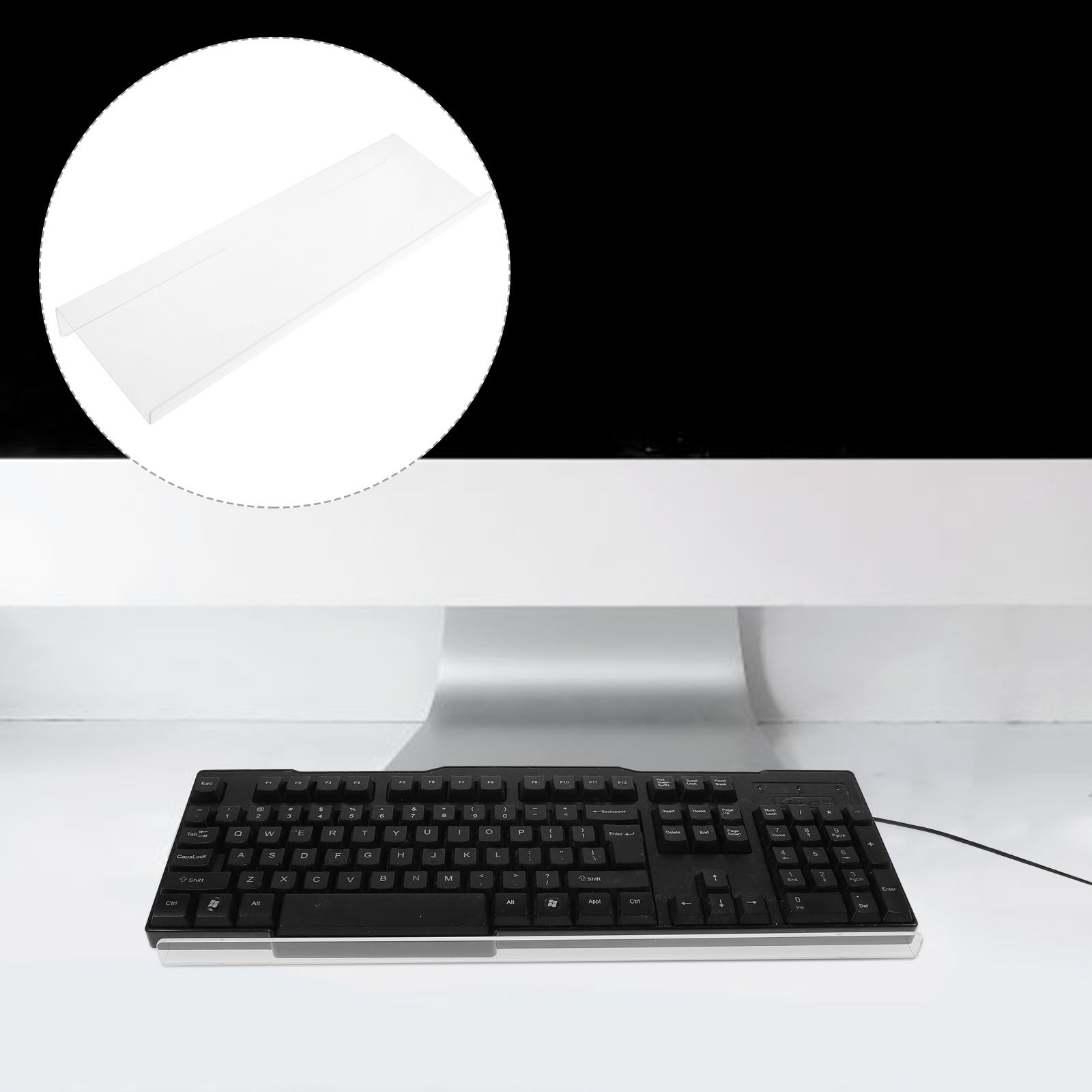 Acrylic Keyboard Stand for Des - Desk Setup Tablet avis et prix