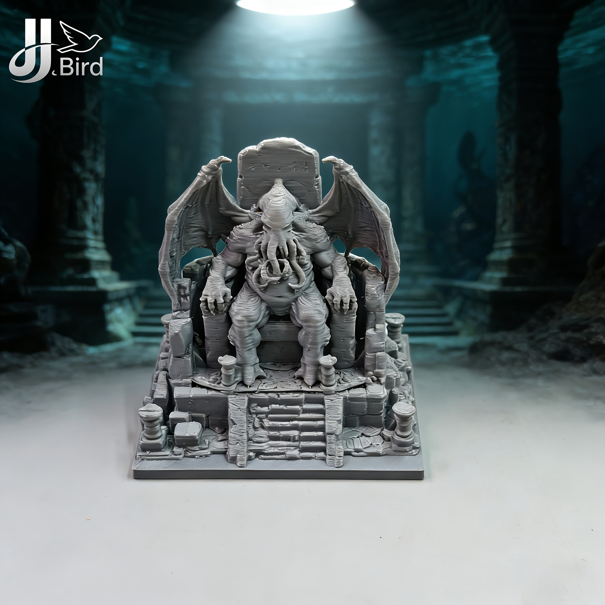1-Piece Cthulhu Throne Model O - Desk Setup Artist avis et prix