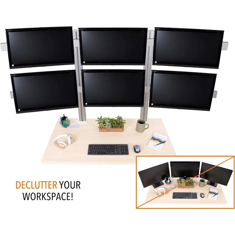 Popular 6 Monitor Mount Desk S - Desk Setup Monitor Arm avis et prix