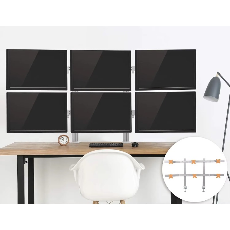 Popular 6 Monitor Mount Desk S - Desk Setup Monitor Arm avis et prix