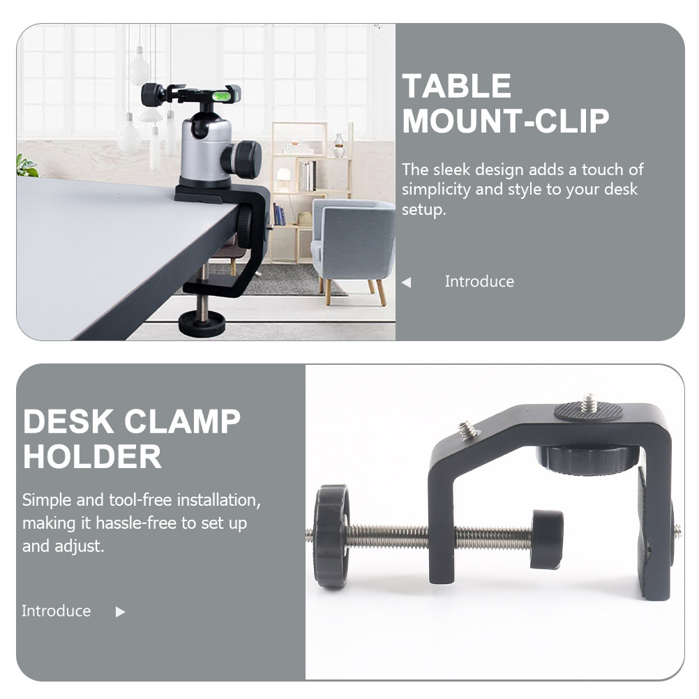 Desk Clamp Microphone Holder A - Desk Setup With Mic avis et prix