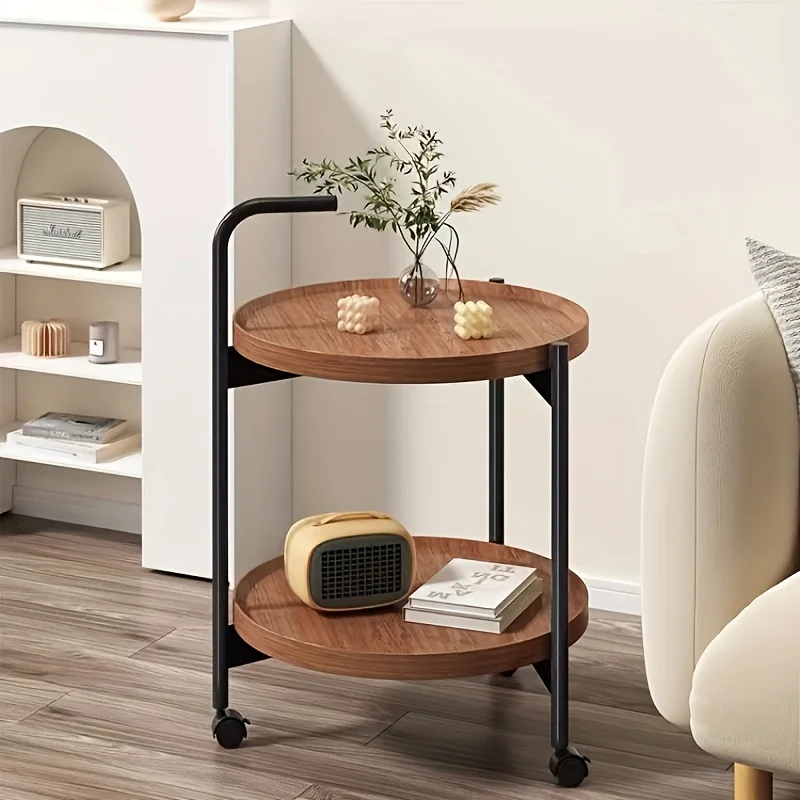 Nordic Style Rolling Side Tabl - Desk Setup Minimalist avis et prix